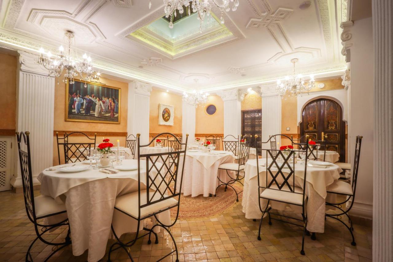 Riad Palais Des Princesses & Spa Marrakesh Esterno foto Restaurant interior