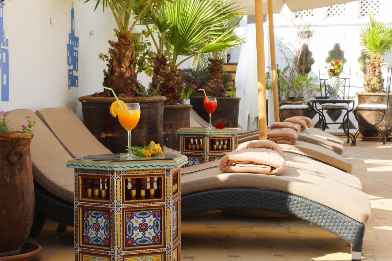 Riad Palais Des Princesses & Spa Marrakesh Esterno foto Rooftop terrace