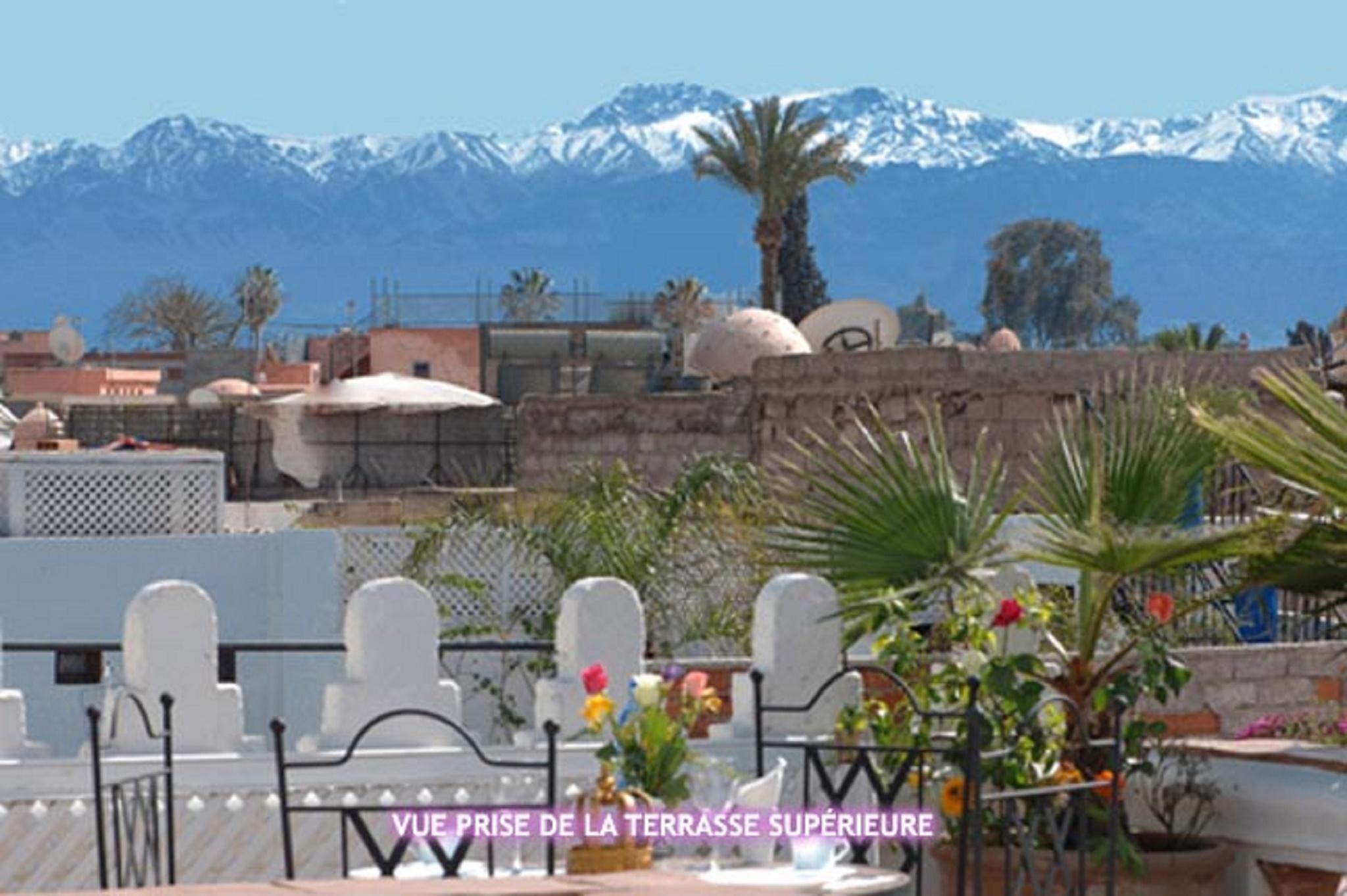 Riad Palais Des Princesses & Spa Marrakesh Esterno foto Atlas Mountains