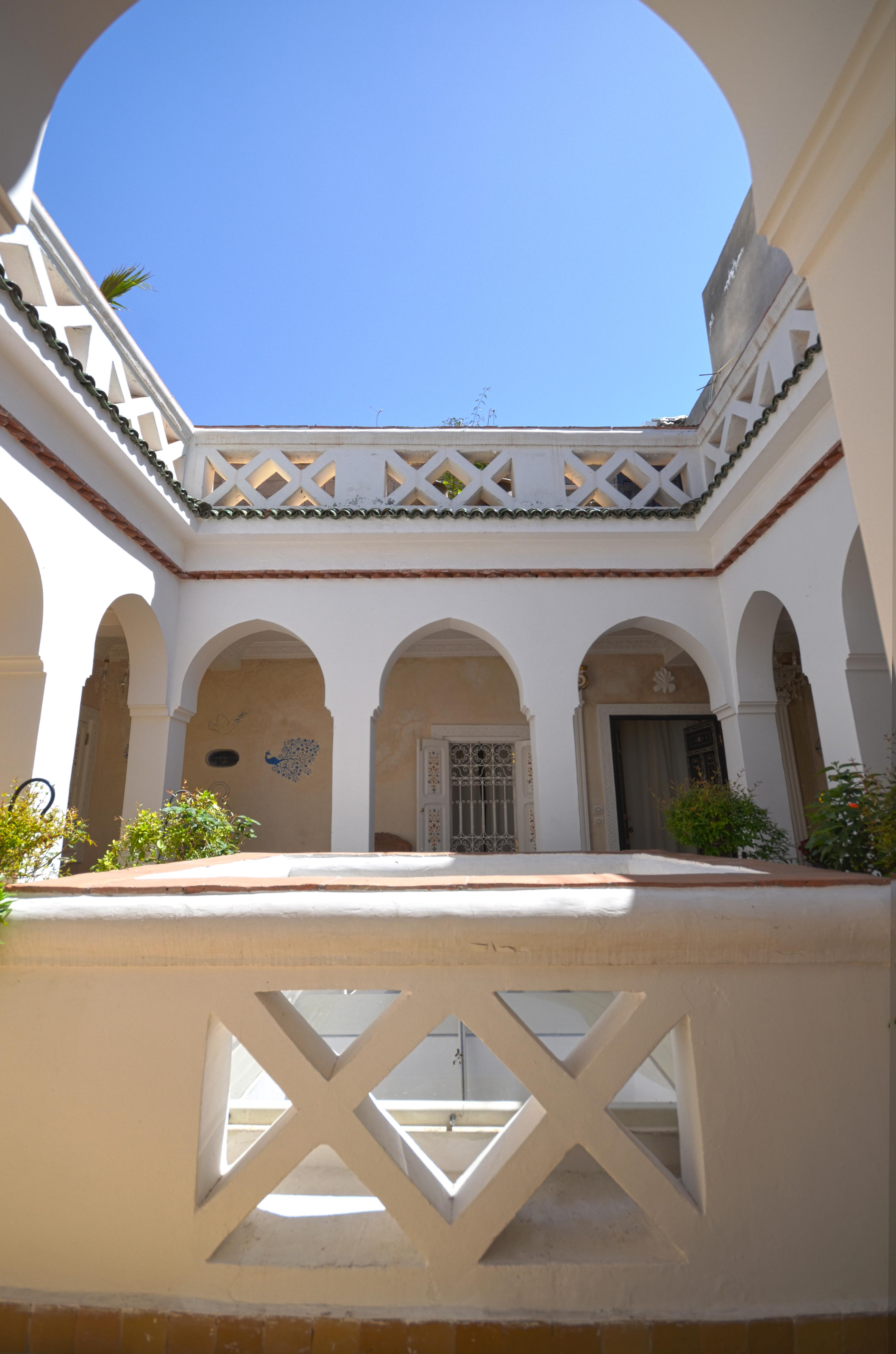 Riad Palais Des Princesses & Spa Marrakesh Esterno foto The courtyard of the palace