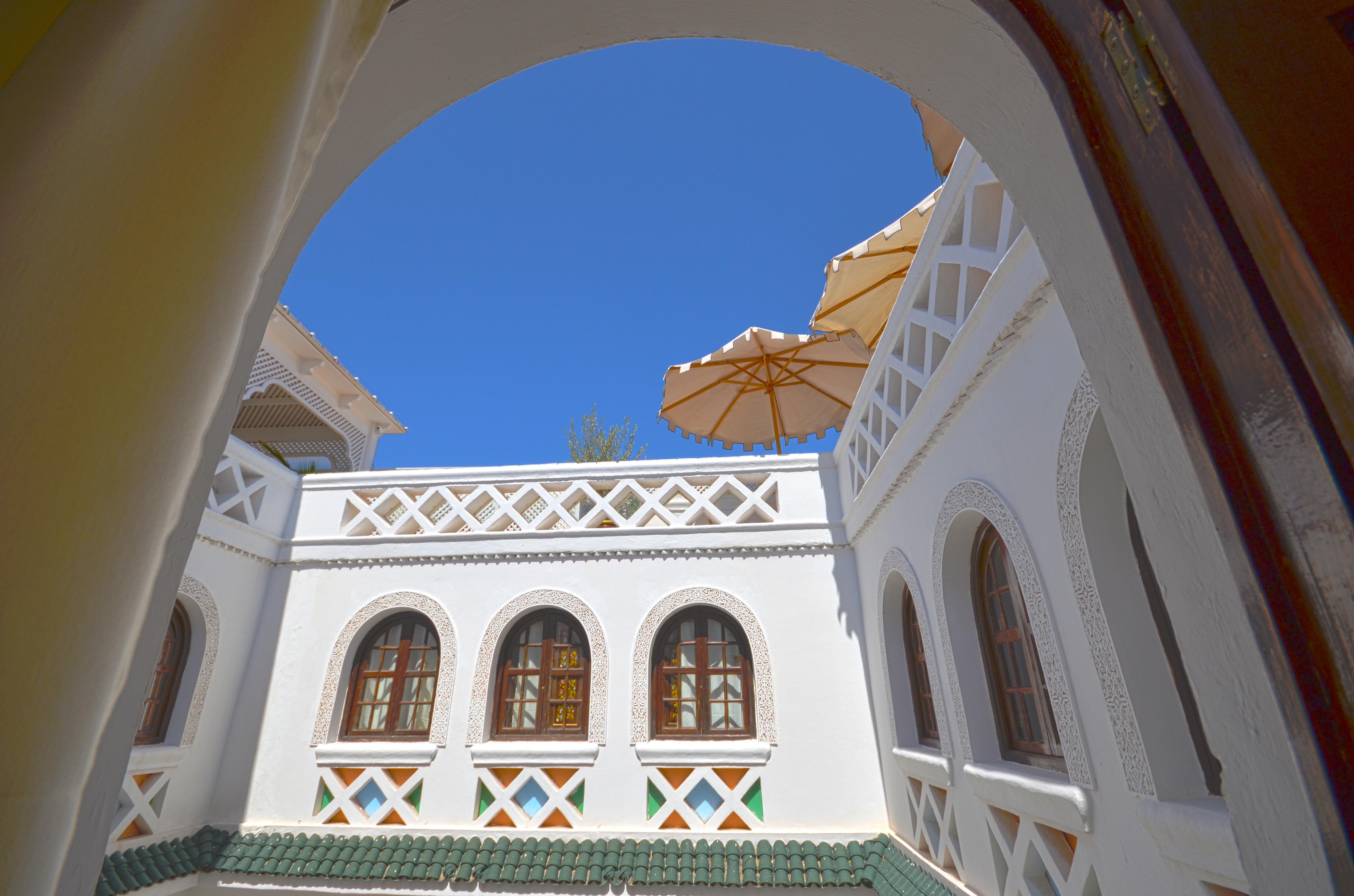 Riad Palais Des Princesses & Spa Marrakesh Esterno foto The courtyard of the Dar Ben Abdallah