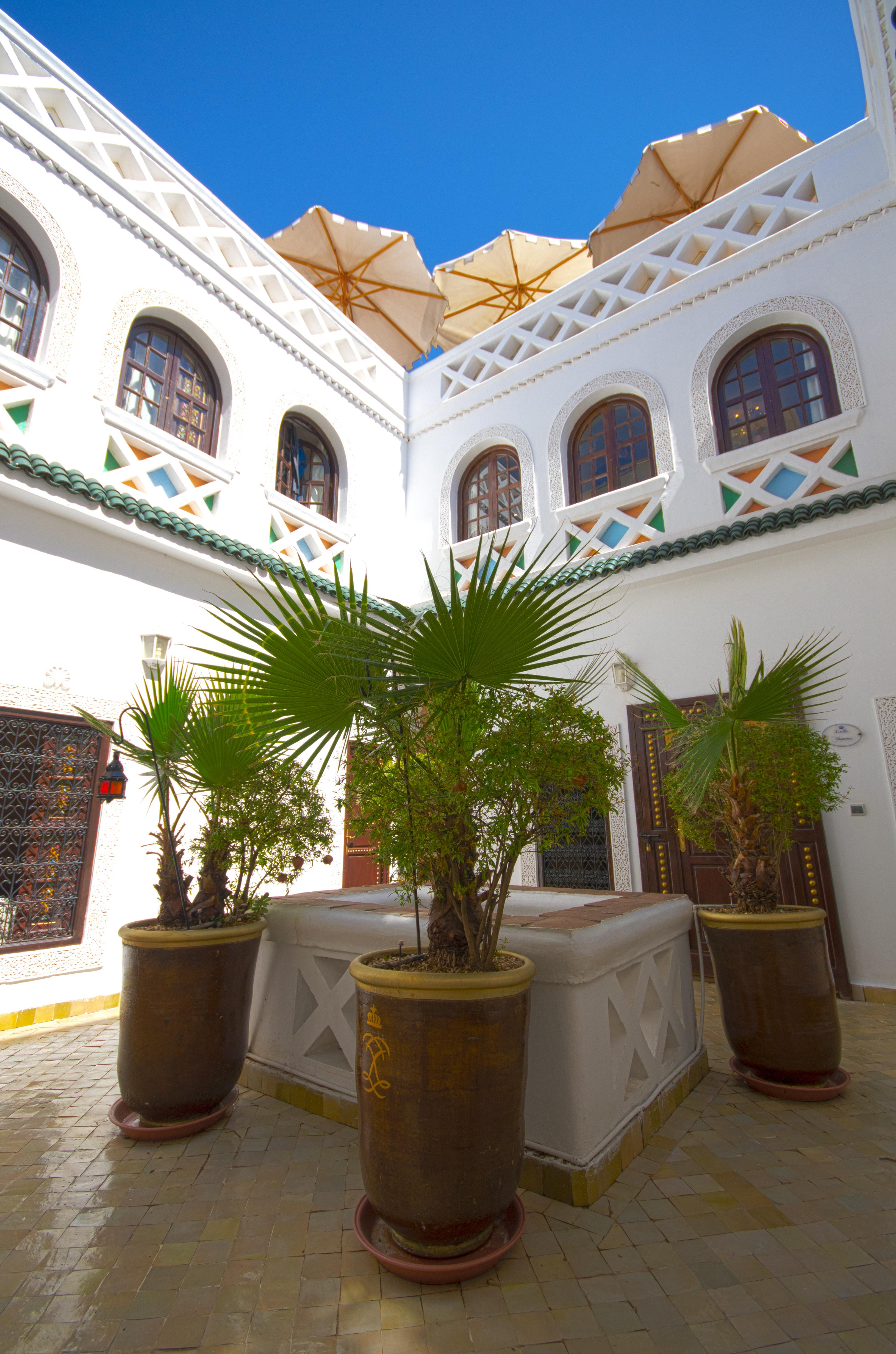 Riad Palais Des Princesses & Spa Marrakesh Esterno foto The courtyard of the Dar Si Said