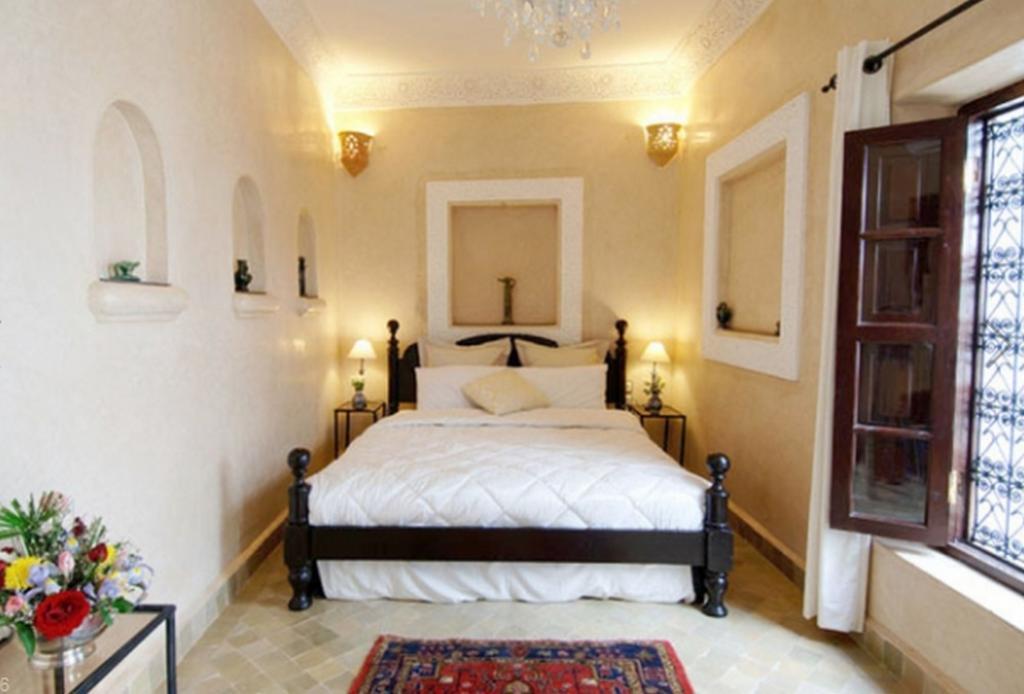 Riad Palais Des Princesses & Spa Marrakesh Camera foto A bedroom in the hotel